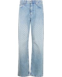 Daily Paper - Faded "Monogram Amba" Jeans - Lyst