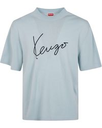 KENZO - Signature" T-Shirt - Lyst