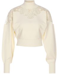 Twinset - Short Turtle Neck Sweater - Lyst