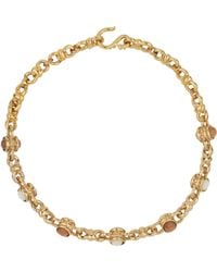 Gas Bijoux - Necklace Multi Beads "Amarante Cabochonos" - Lyst