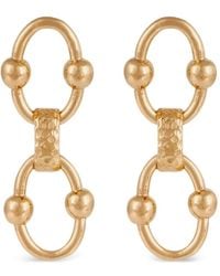 Gas Bijoux - "Rivage" Plated Earrings - Lyst