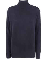 Rossopuro - Long-Sleeved Turtleneck Sweater - Lyst