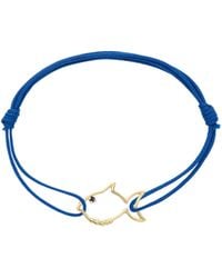 Aliita - "Pececito Zafiro Azul" Cord Bracelet - Lyst