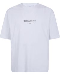 Off-White c/o Virgil Abloh - "Skate" Statement Short Sleeves Tee - Lyst