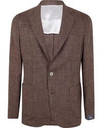 Barba Napoli - Easy Single Breast Jacket - Lyst