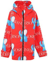 JW Anderson - Hooded Shell Jacket - Lyst