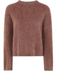 Uma Wang - "Fluffy Wool" Crewneck Top - Lyst