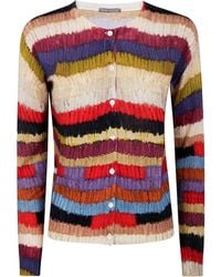 In bed with You - Corean Pockets Cardigan Printed - Lyst