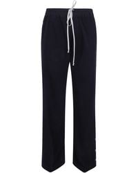 Rick Owens - Pants Fleece "Wide Pusher" - Lyst