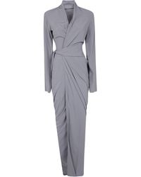 Rick Owens - "Wrap Gown" Dress - Lyst