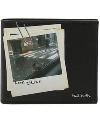 Paul Smith - Photographic-Print Bi-Fold Wallet - Lyst