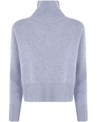 Kujten - Sweater Cashmere "Ulla Crop" - Lyst
