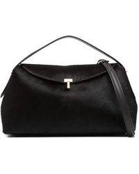 TOTEME - "T-Lock Pony Hair" Top Handle Bag - Lyst