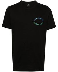 PS by Paul Smith - Happy Eye Organic Cotton T-shirt - Lyst