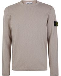 Stone Island - Crew Neck Classic Sweater - Lyst