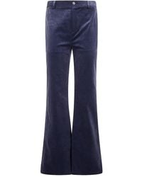 Ralph Lauren - "Kaeden" Full Length Flat Front Trousers - Lyst