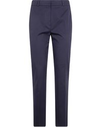 Max Mara - "Carpa" Popeline Stretch Classic Trousers - Lyst