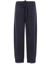 Uma Wang - Pants Cashmere "Ankle Pants" - Lyst