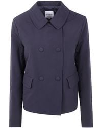 Aspesi - "Aranciata" Double Breasted Jacket - Lyst