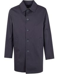 Herno - Single Breasted Midi Coat - Lyst