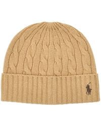 Polo Ralph Lauren - Wool Blend Beanie - Lyst