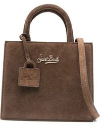 MC2 Saint Barth - Suede Shop Bag Mini - Lyst