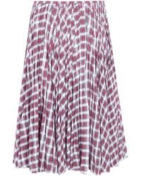 N°21 - Cotton Maxi Skirt - Lyst