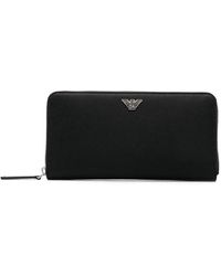 Emporio Armani - Leather Wallet - Lyst