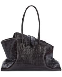 The Attico - Draped Long Dress Clothing - Lyst