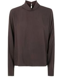 JOSEPH - "Buick" Blouse Silk Crepe - Lyst