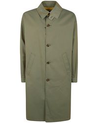 Comme des Garçons - Trench With Yellow Lining - Lyst
