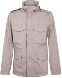 Aspesi - Mock Neck Jacket - Lyst