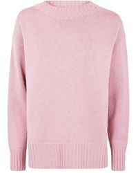 Drumohr - Long Sleeve Crew Neck Aweater - Lyst