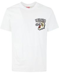 KENZO - Tiger Varsity Slim T-shirt Clothing - Lyst