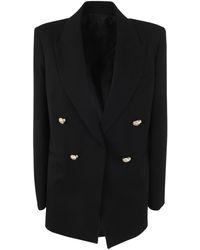 Lanvin - Double Breasted Tailored Jacket - Lyst