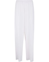 Rossopuro - Long Silk Trousers - Lyst