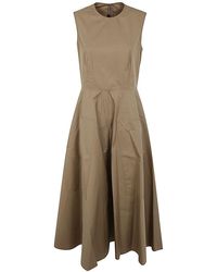 Sofie D'Hoore - Long Dress With Two Applied Pockets - Lyst