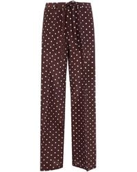 P.A.R.O.S.H. - P. A.R. O.S. H. "Sbillo" Wide Leg Trousers - Lyst