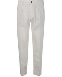 Incotex - Tapered Fit Trousers - Lyst