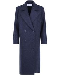 Harris Wharf London - Coat Long Double Breasted "Oversized" - Lyst