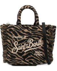 Mc2 Saint Barth - 'Vanity' Mini Felt Zebra Handbag - Lyst