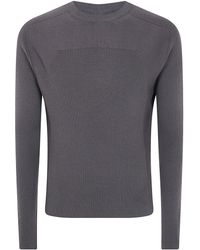 Rick Owens - "Ribbed Geo" Sweater - Lyst