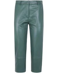 Frankie Shop - "Lior" Leather Capri Pants - Lyst