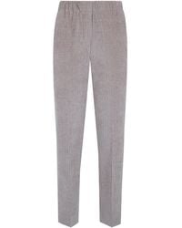 Anneclaire - Pants Corduroy Trousers - Lyst