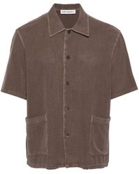 Our Legacy - Short-sleeved Cotton Shirt - Lyst