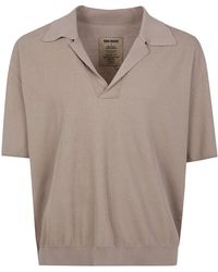 Uma Wang - Short "Rib Crepe" Polo - Lyst