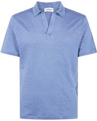 Gran Sasso - Logo Print Short Sleeves Skipper Polo Shirt - Lyst