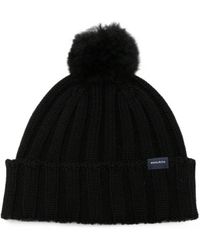 Woolrich - Beanie Pom Pom "Pom Pom Cashmere Beanie" - Lyst