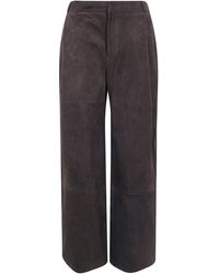 The Jackie Leathers - Pants Suede "Promise" - Lyst