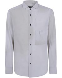 Ziggy Chen - Shirt Pocket "Small Collar Pocket Shirt" - Lyst